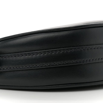 Prada Soft Calfskin Arque Shoulder Bag Black 9 of 11