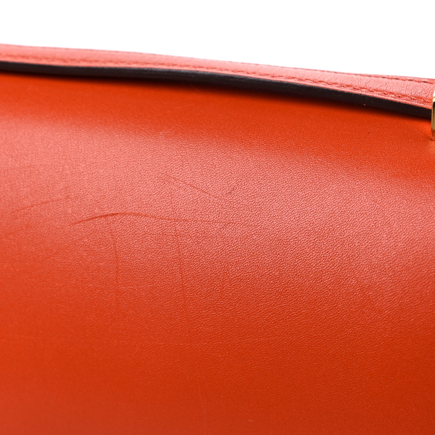Hermes Tadelakt Constance 18 Capucine 11 of 12