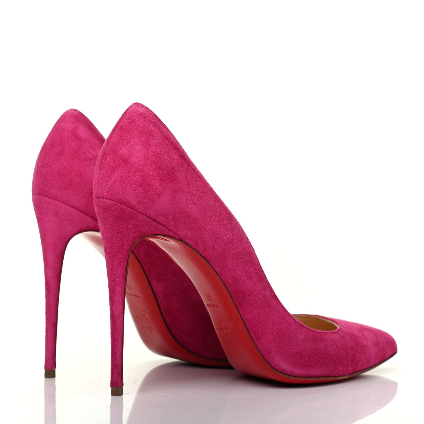 Veau Velours Pigalle Follies 120 Pumps 41 Rosa