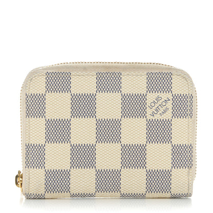 Louis Vuitton Damier Azur Zippy Coin Purse 1 of 9