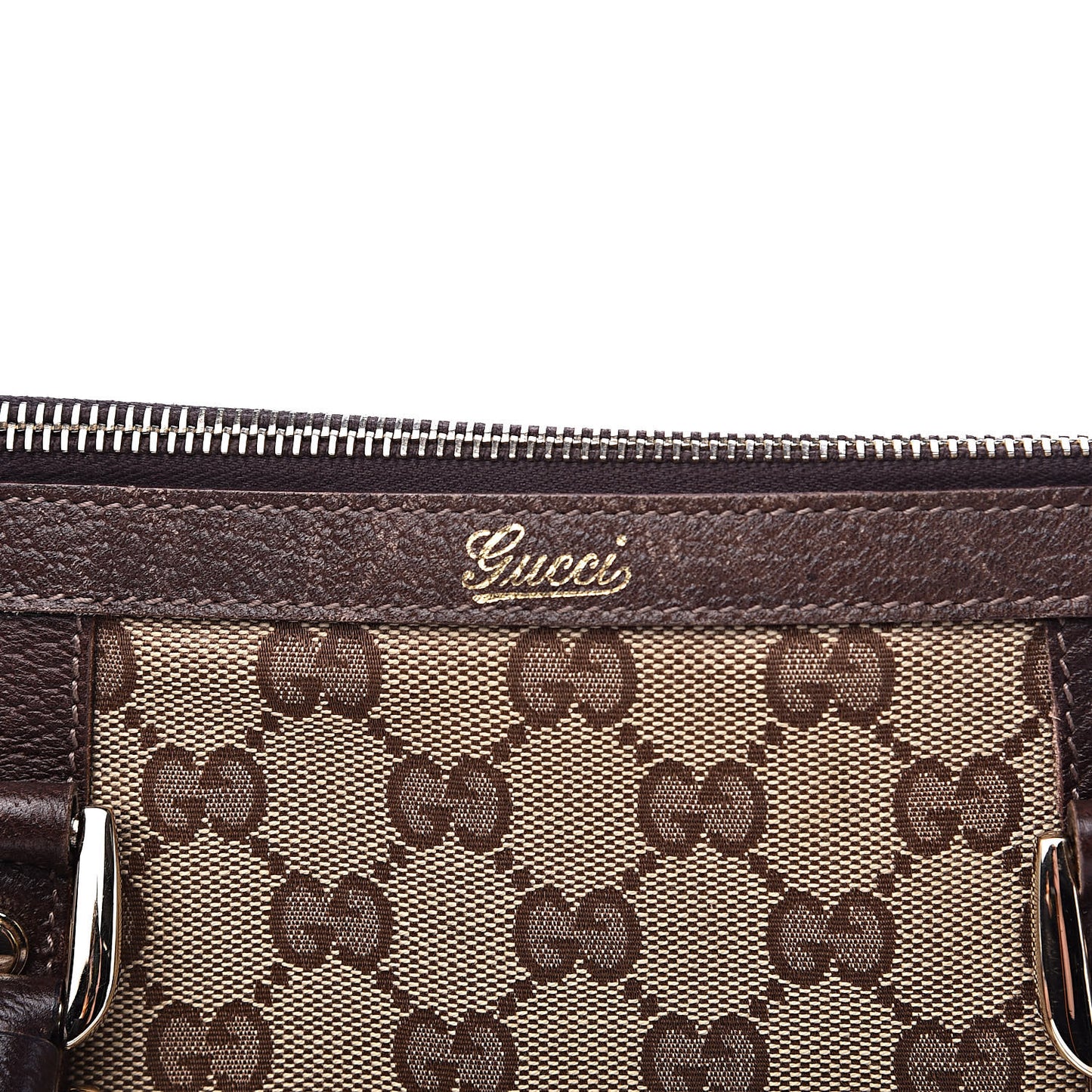 Monogram Small Abbey Boston Dark Brown