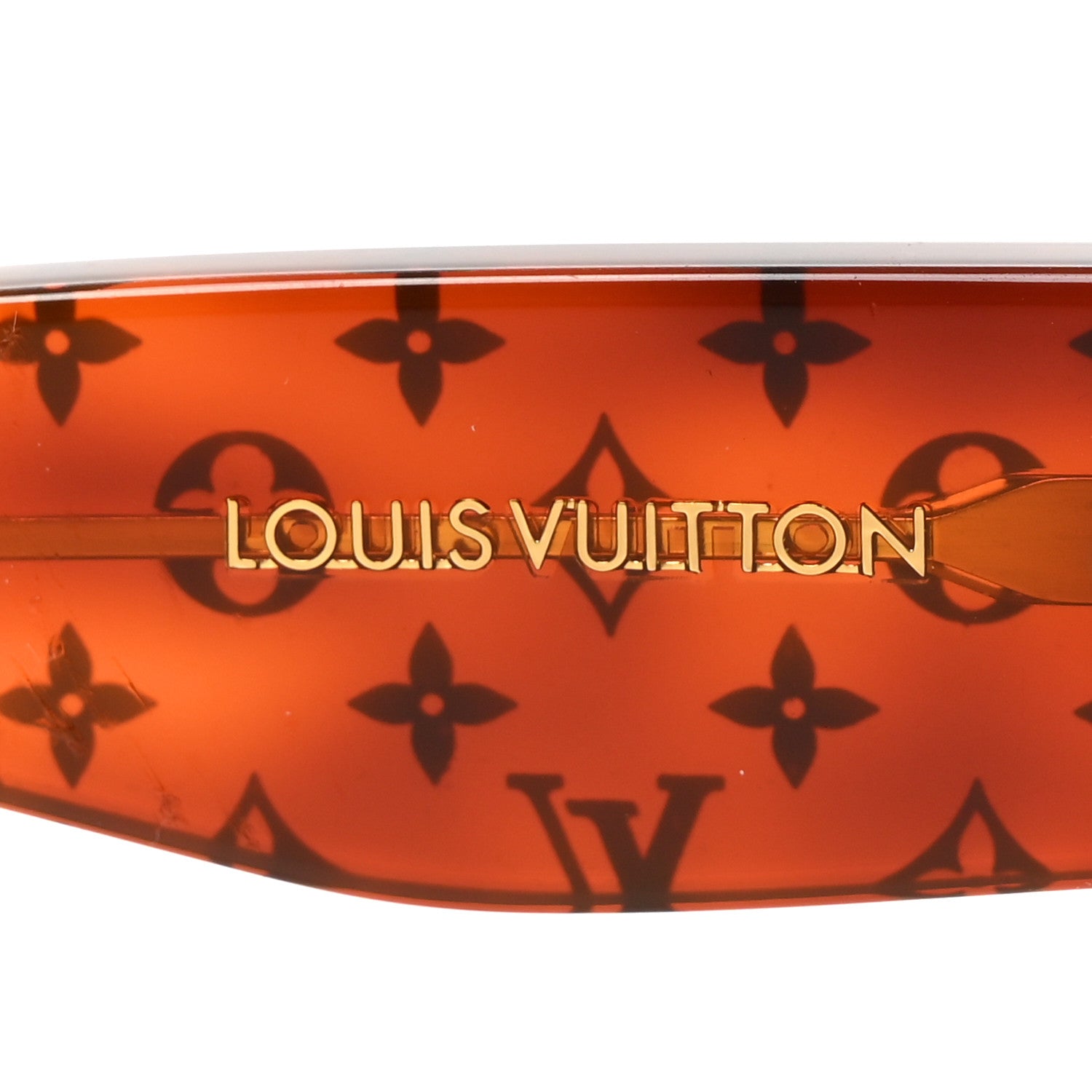 Louis Vuitton Acetate Blade Sunglasses Z1483W Tortoise 5 of 7