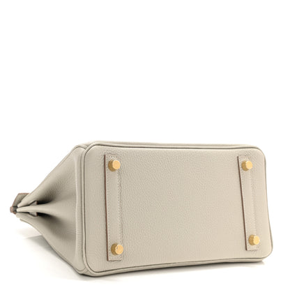 Hermes Togo Birkin 25 Gris Perle 4 of 11