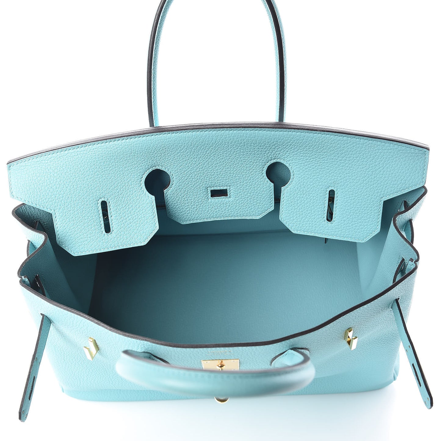 Togo Birkin 35 Bleu Atoll