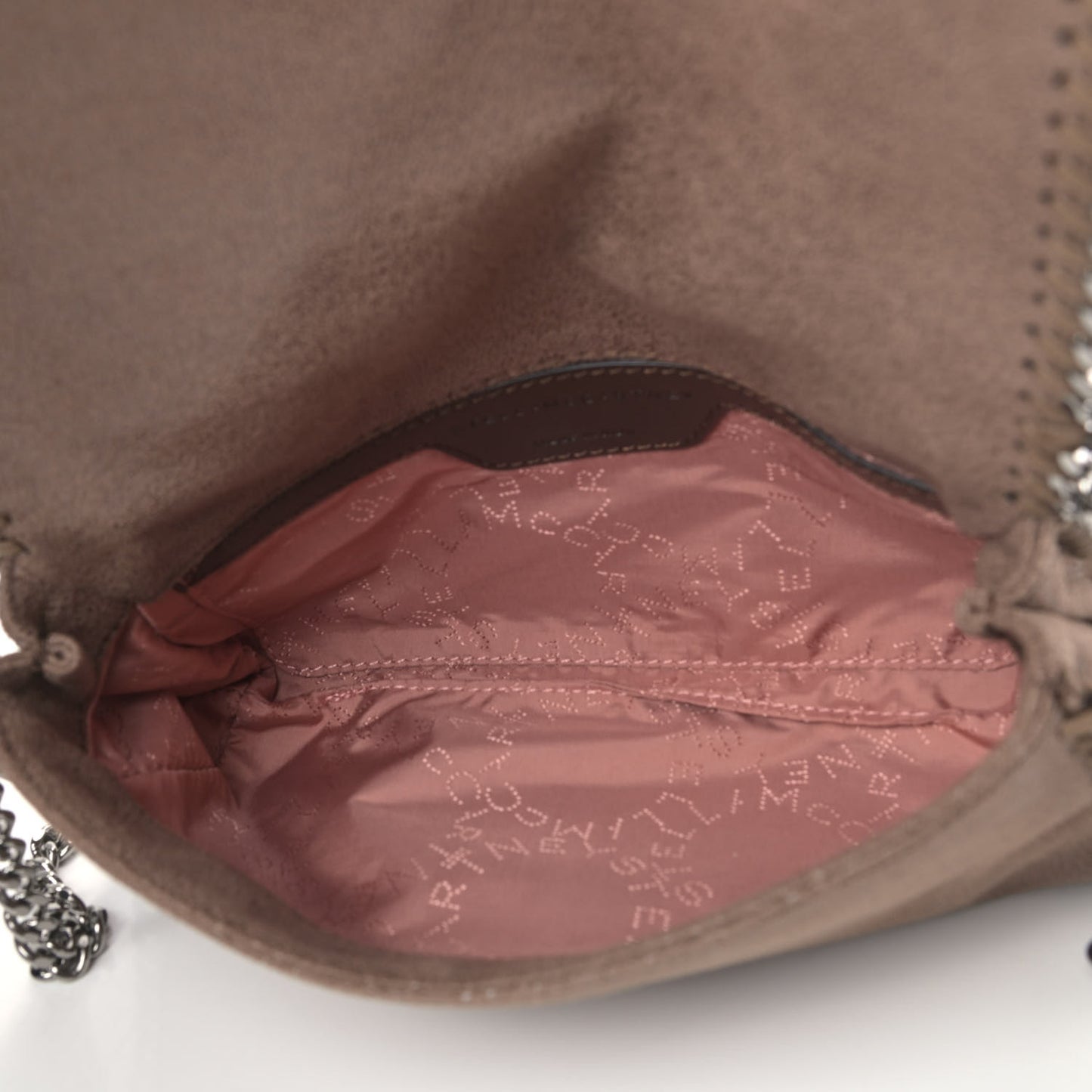 Shaggy Deer Falabella Crossbody Bag Taupe