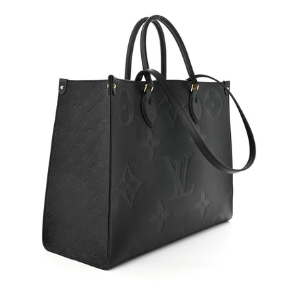 Louis Vuitton Empreinte Monogram Giant Onthego GM Black 3 of 10