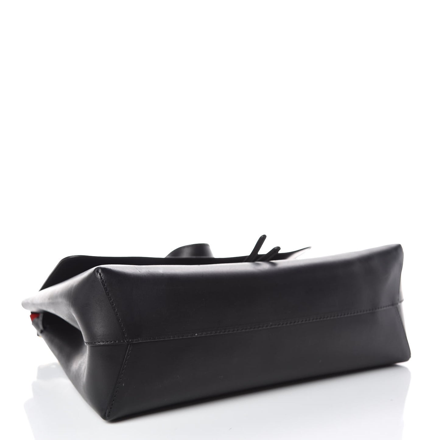 Calfskin Lady Bag Black Flamma
