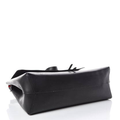 Mansur Gavriel Calfskin Lady Bag Black Flamma 4 of 13