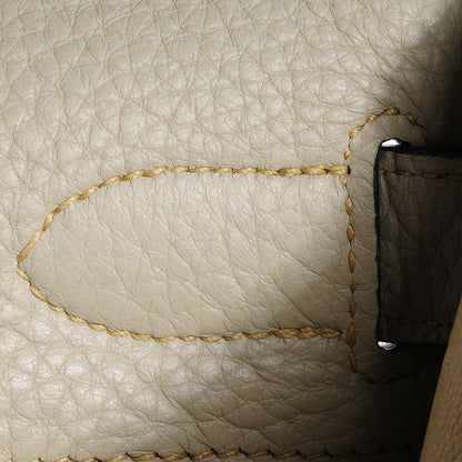 Hermes Taurillon Clemence Kelly Retourne 40 Vert Pale Green 17 of 21