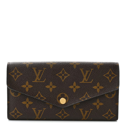 Louis Vuitton Monogram Sarah Wallet NM 1 of 9