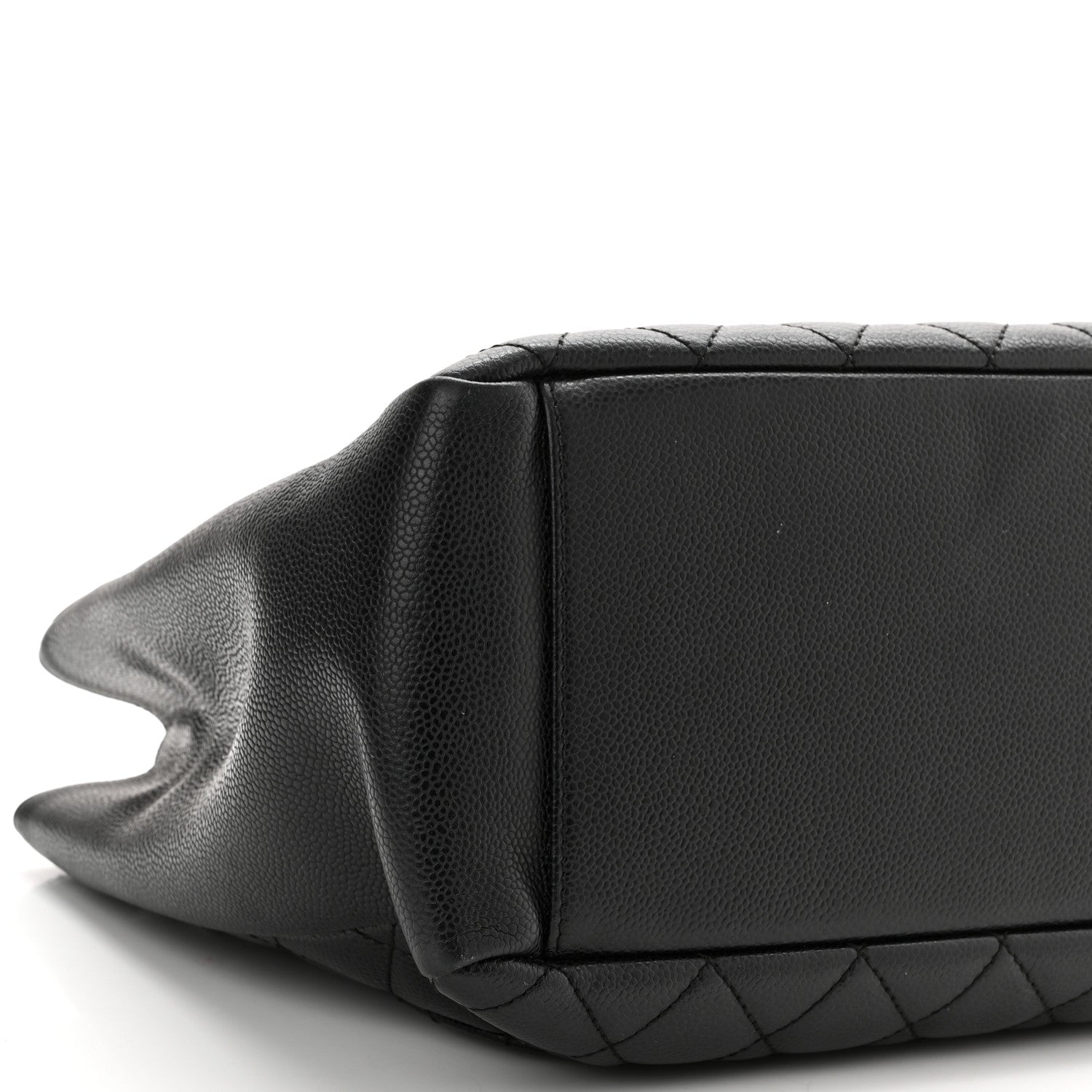 Chanel Caviar Quilted Grand Shopping Tote GST Black 10 of 12