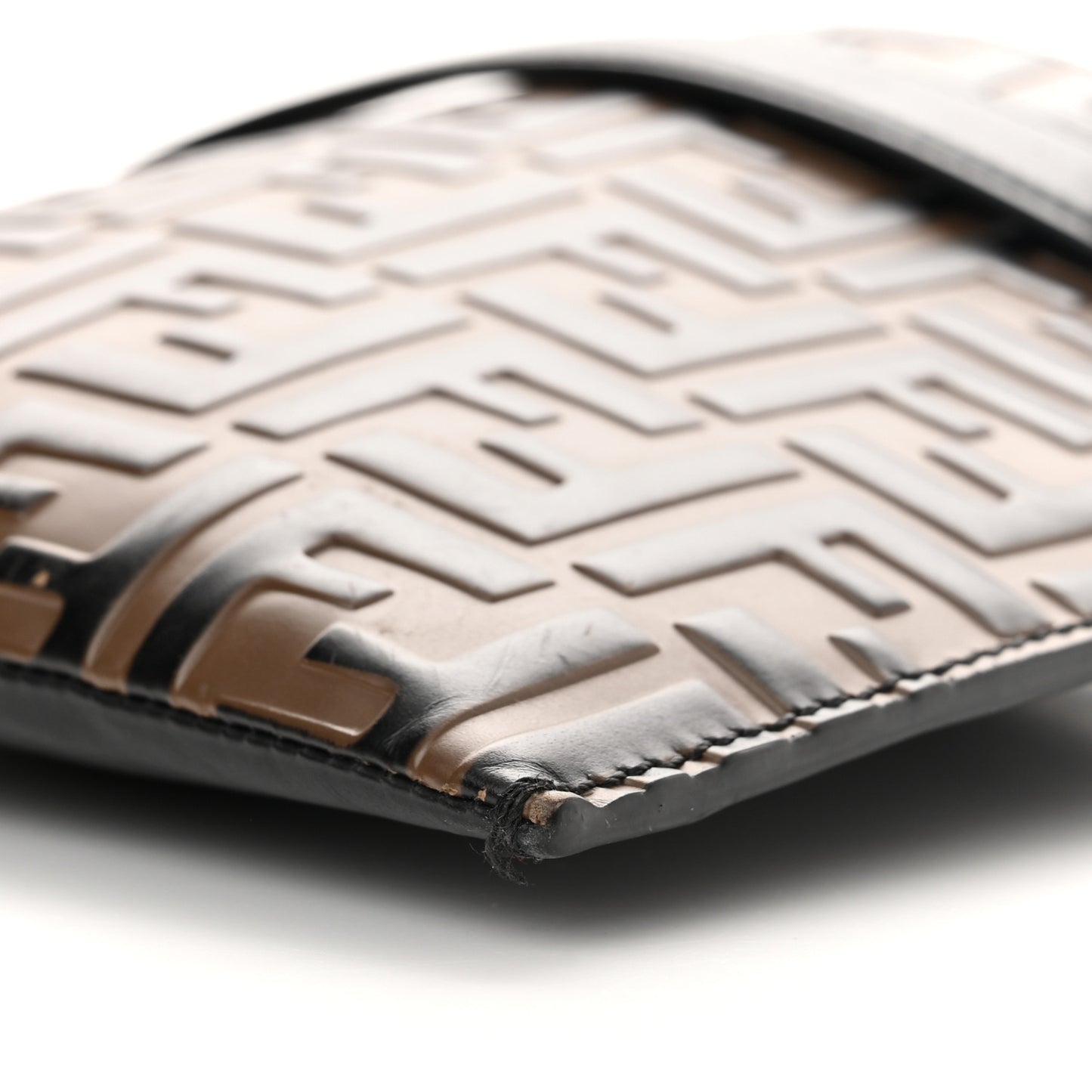 Vitello Century Bi-Color FF 1974 Embossed Messenger Maya Black