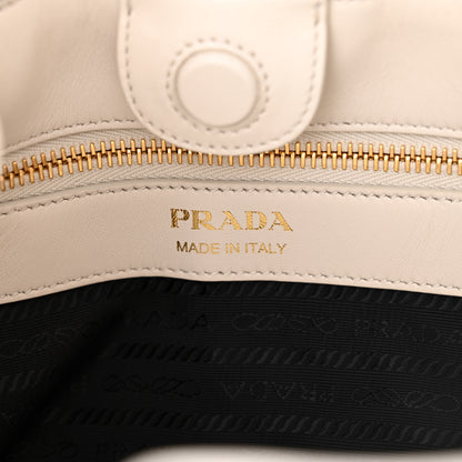 Prada Nappa Drawstring Tote White 6 of 10