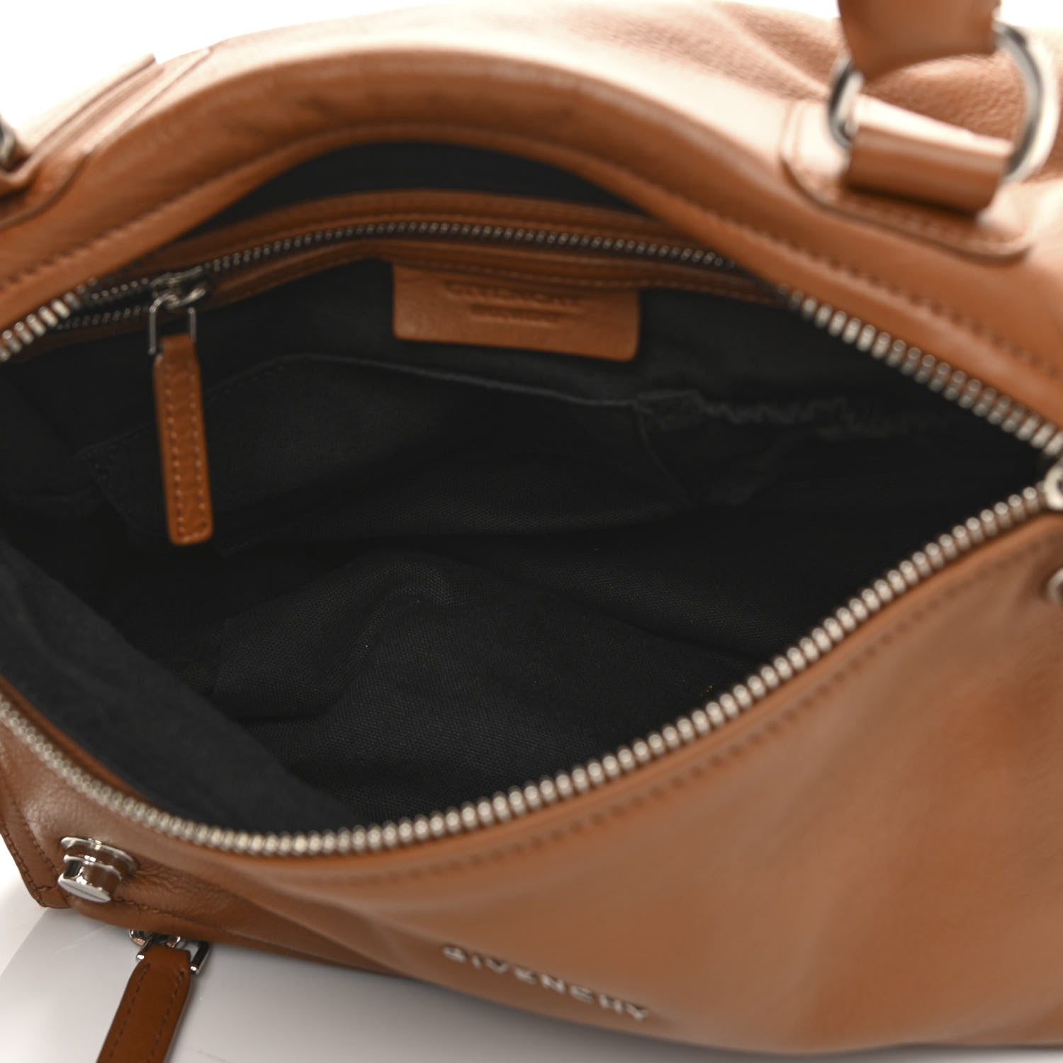 Givenchy Calfskin Medium Bolt Stud Pandora Brown 5 of 12