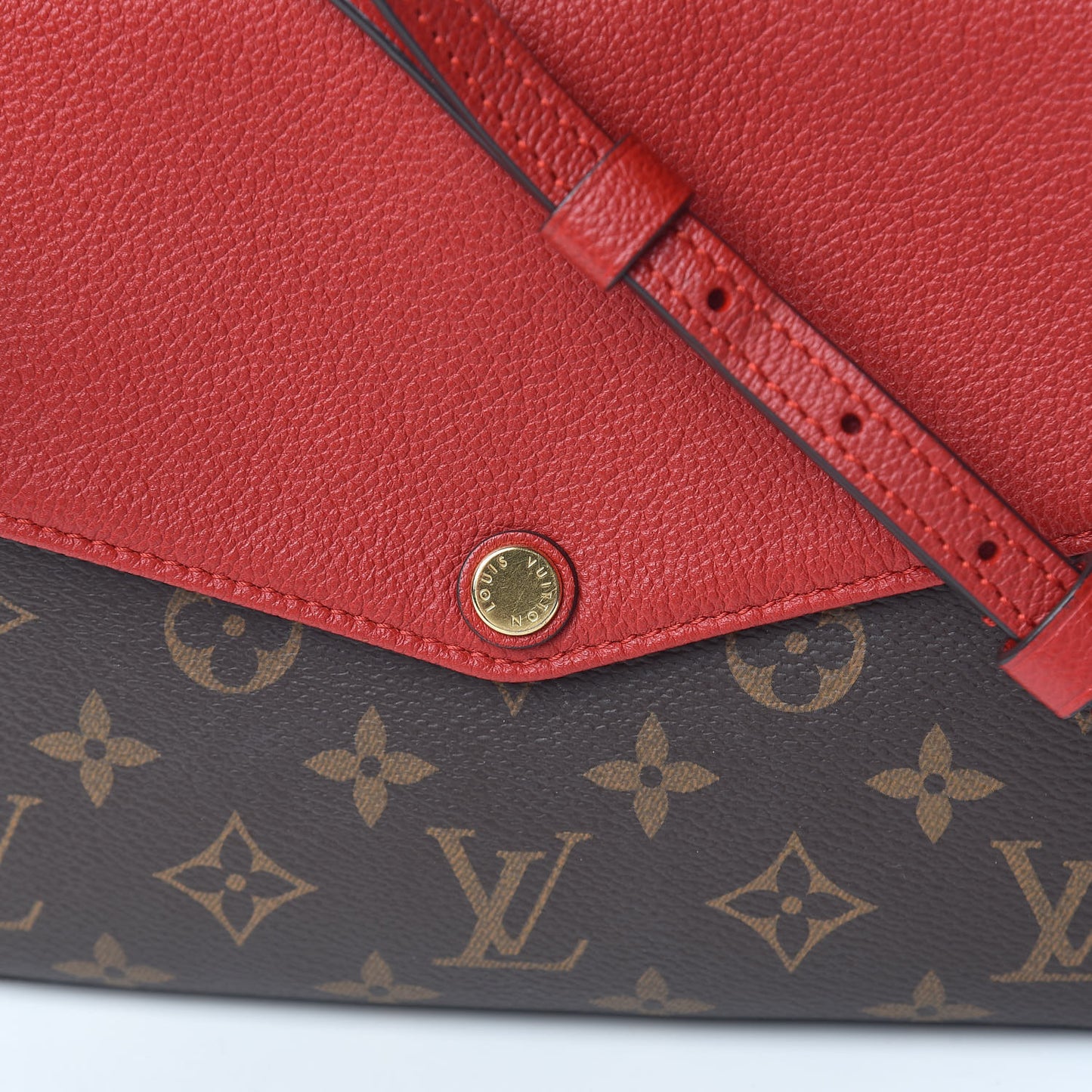 Monogram Twice Pochette Cherry