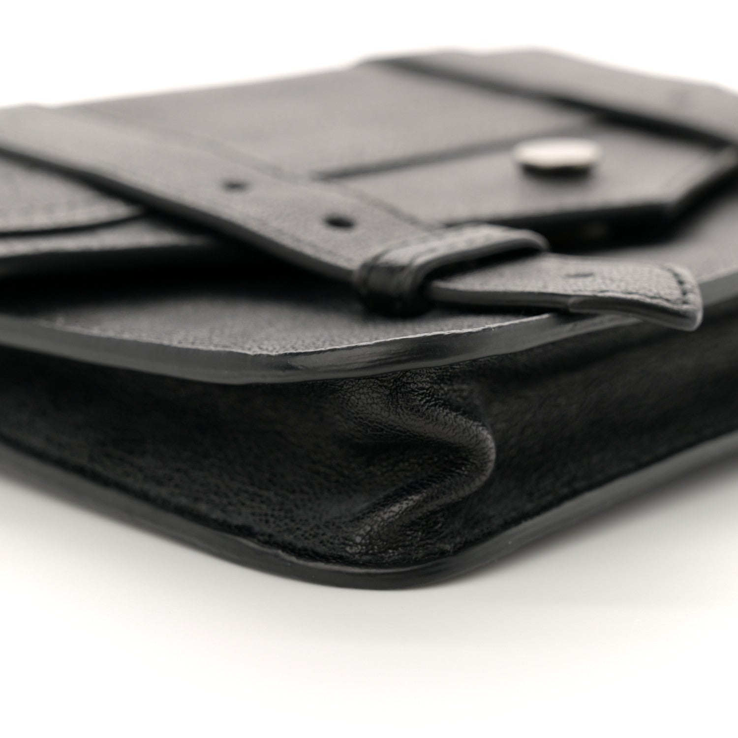 Proenza Schouler Lambskin Large PS1 Chain Wallet Black 8 of 11