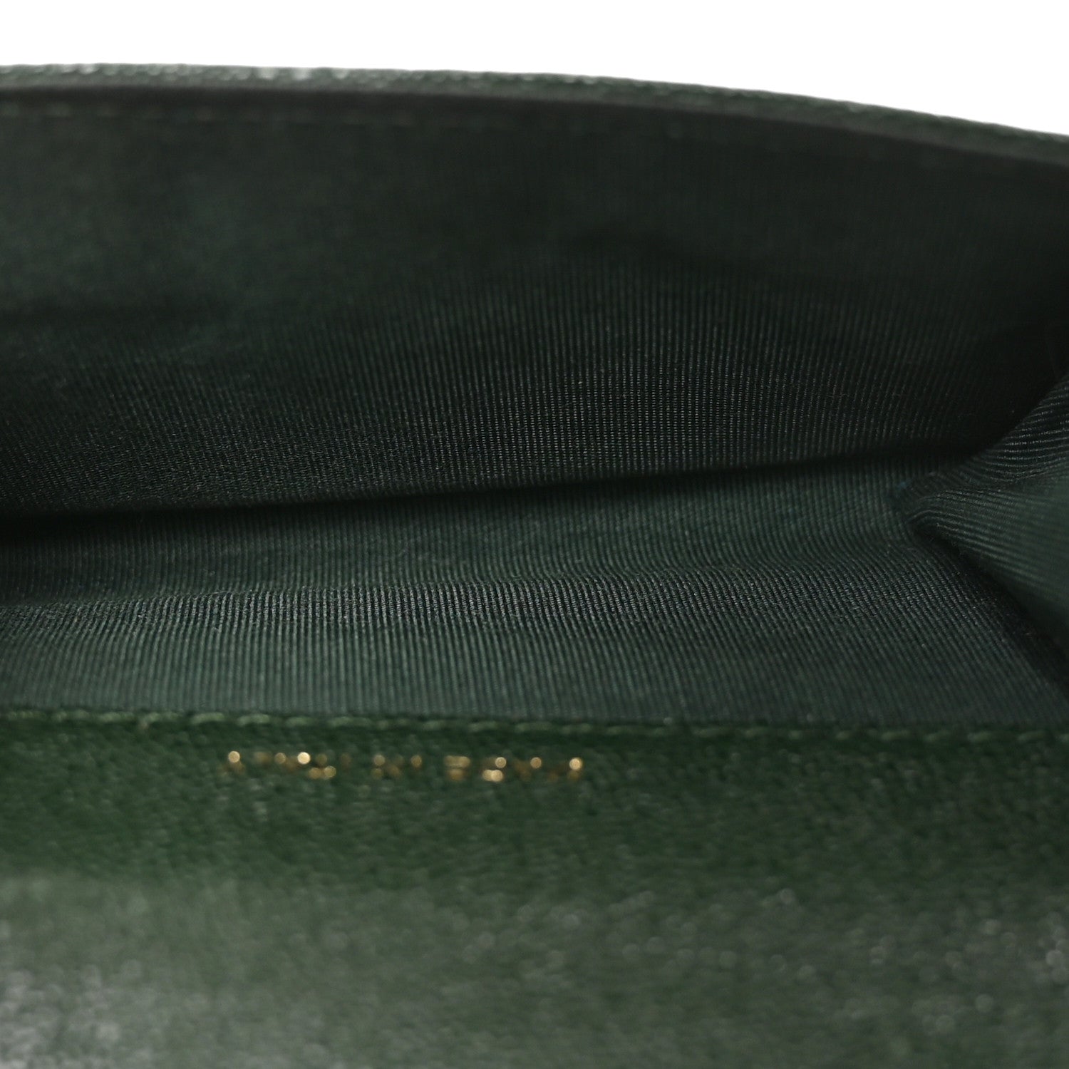Chanel Caviar Chevron Quilted Boy Flap Card Holder Green 5 of 7