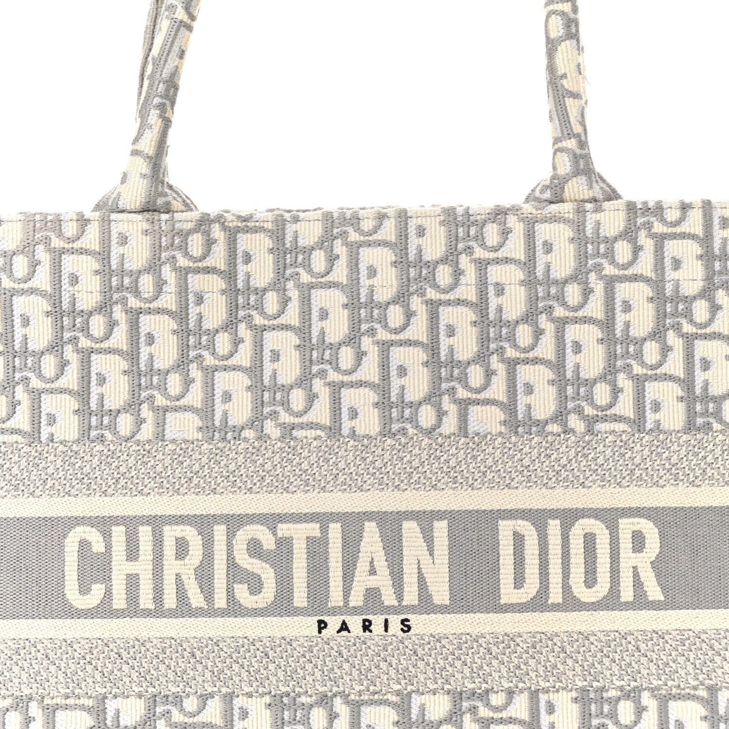 Christian Dior Oblique Medium Book Tote Grey 8 of 14