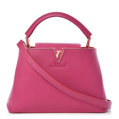 Louis Vuitton Taurillon Capucines BB Hibiscus Flamingo 1 of 11
