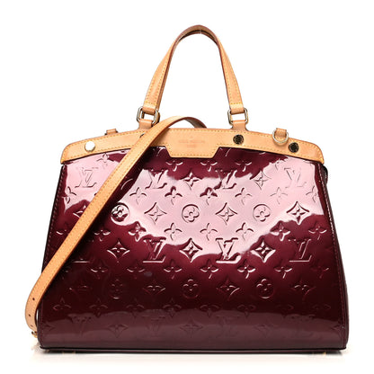 Louis Vuitton Vernis Brea MM Griotte 1 of 6