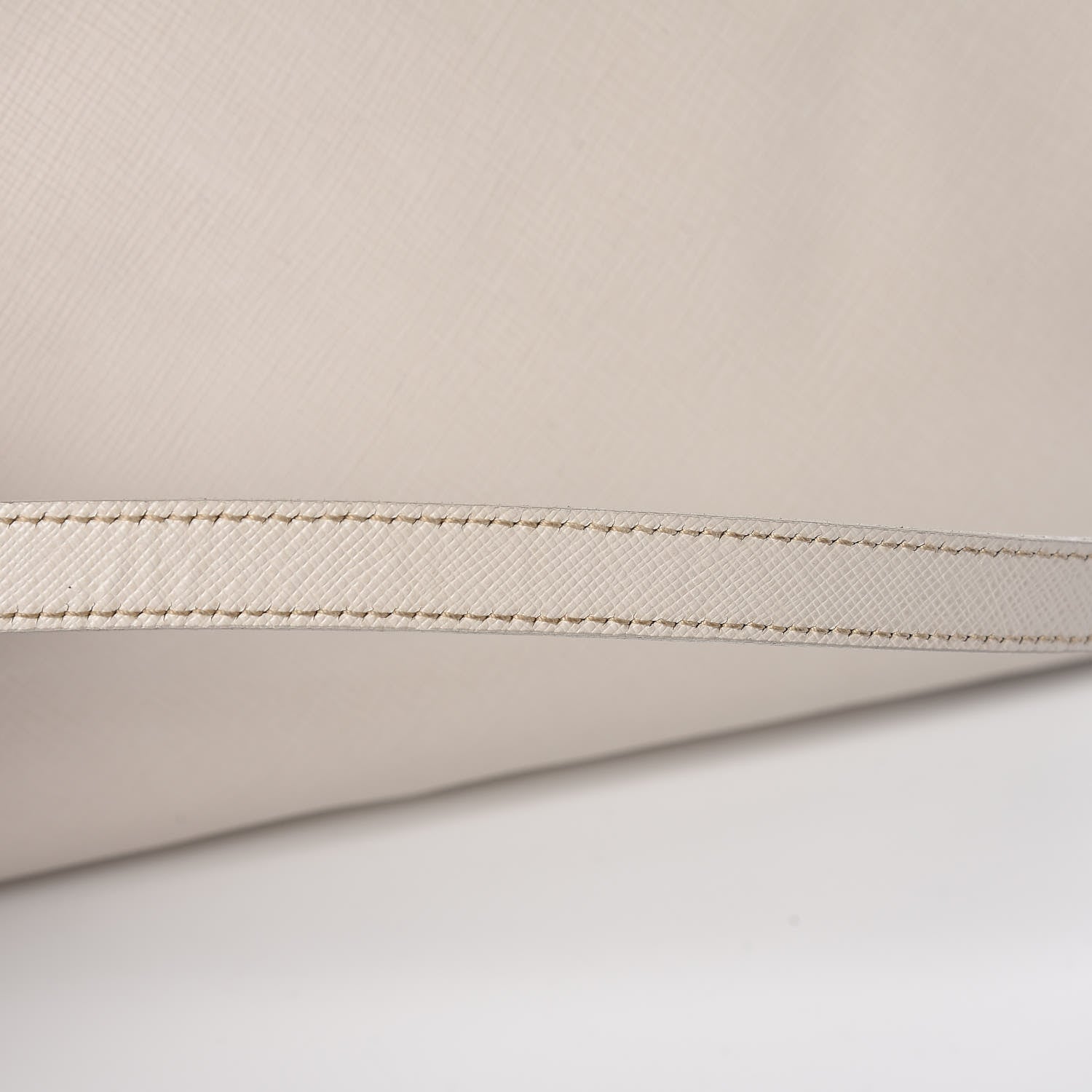 Prada Saffiano Lux Medium Tote Talco 17 of 23
