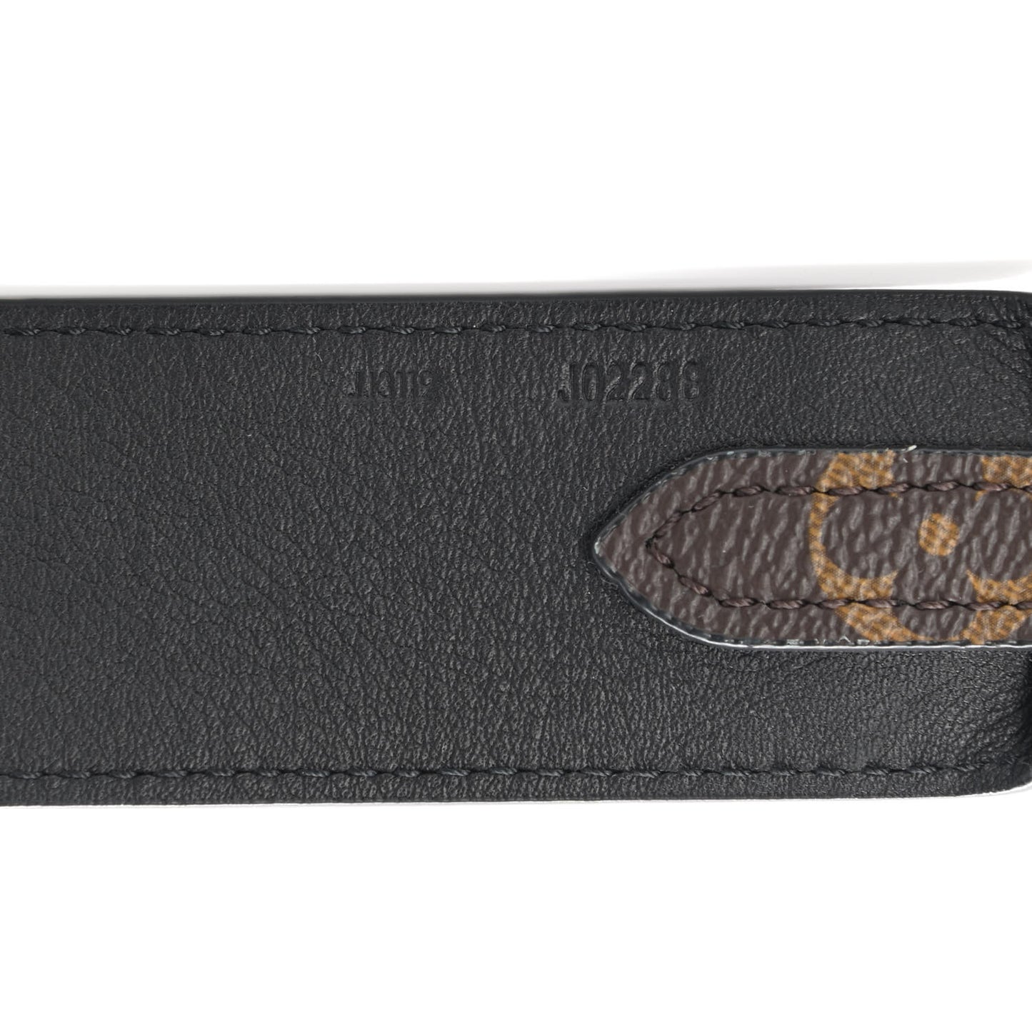 Monogram Bandouliere Shoulder Strap Black