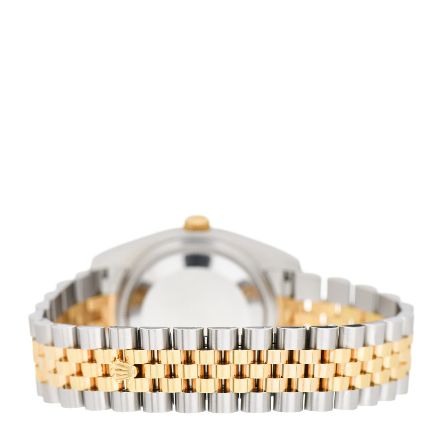Stainless Steel 18K Yellow Gold Diamond Mother of Pearl 36mm Oyster Perpetual Datejust Watch 116233