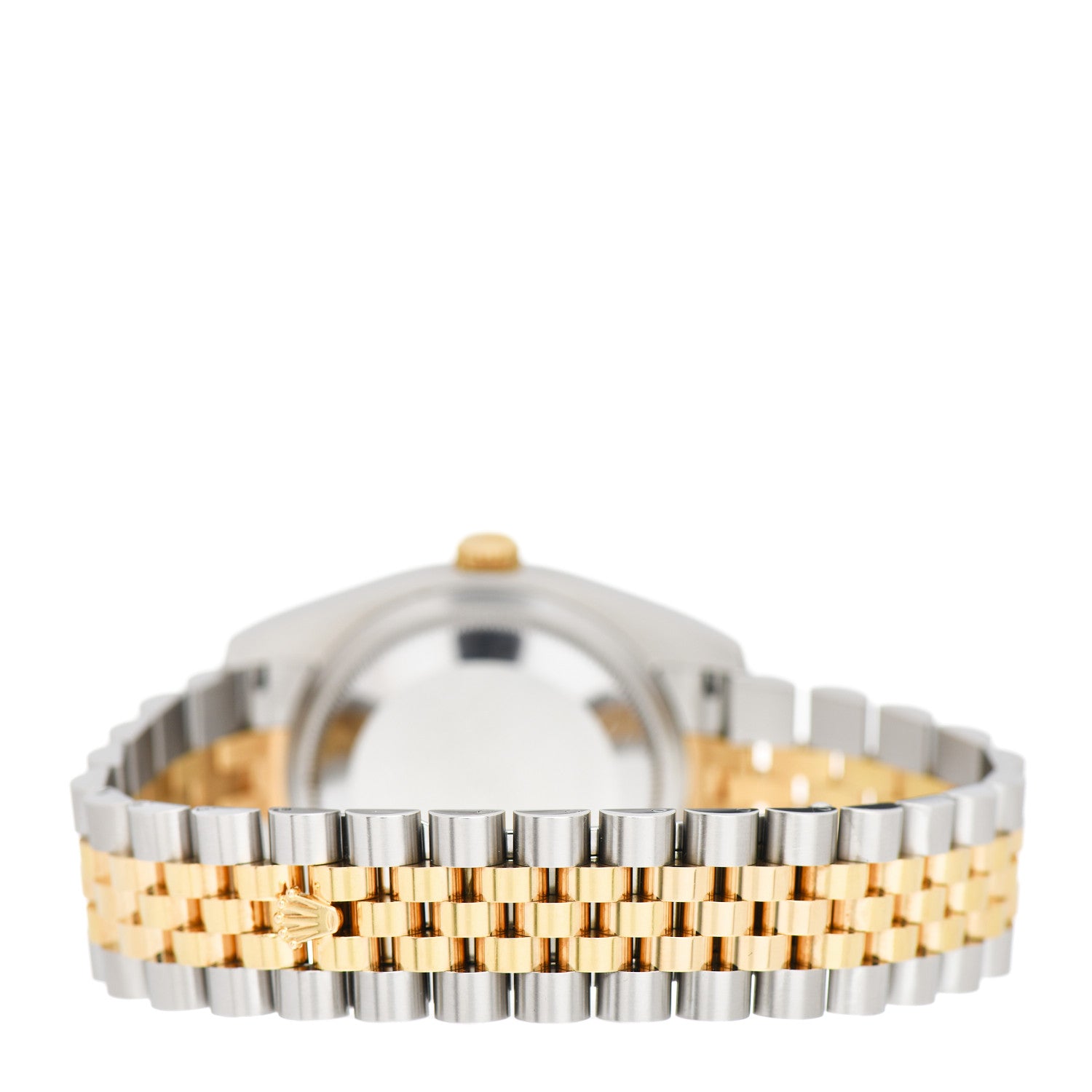 Rolex Stainless Steel 18K Yellow Gold Diamond Mother of Pearl 36mm Oyster Perpetual Datejust Watch 116233 3 of 5