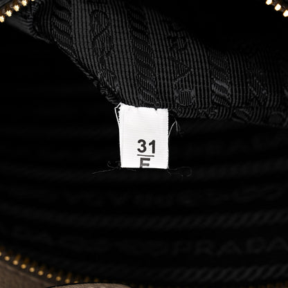 Prada Vitello Daino Messenger Hobo Argilla 8 of 16