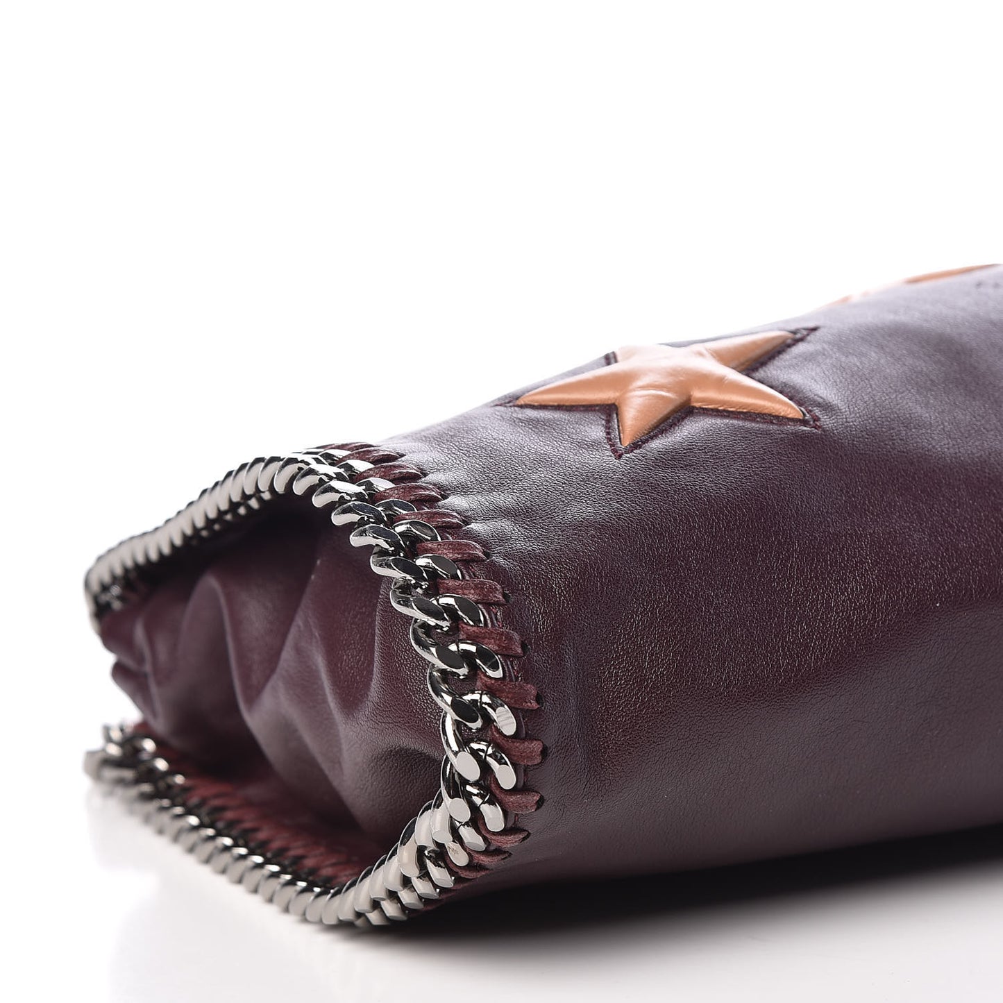 Alter Nappa Embossed Mini Star Falabella Tote Burgundy