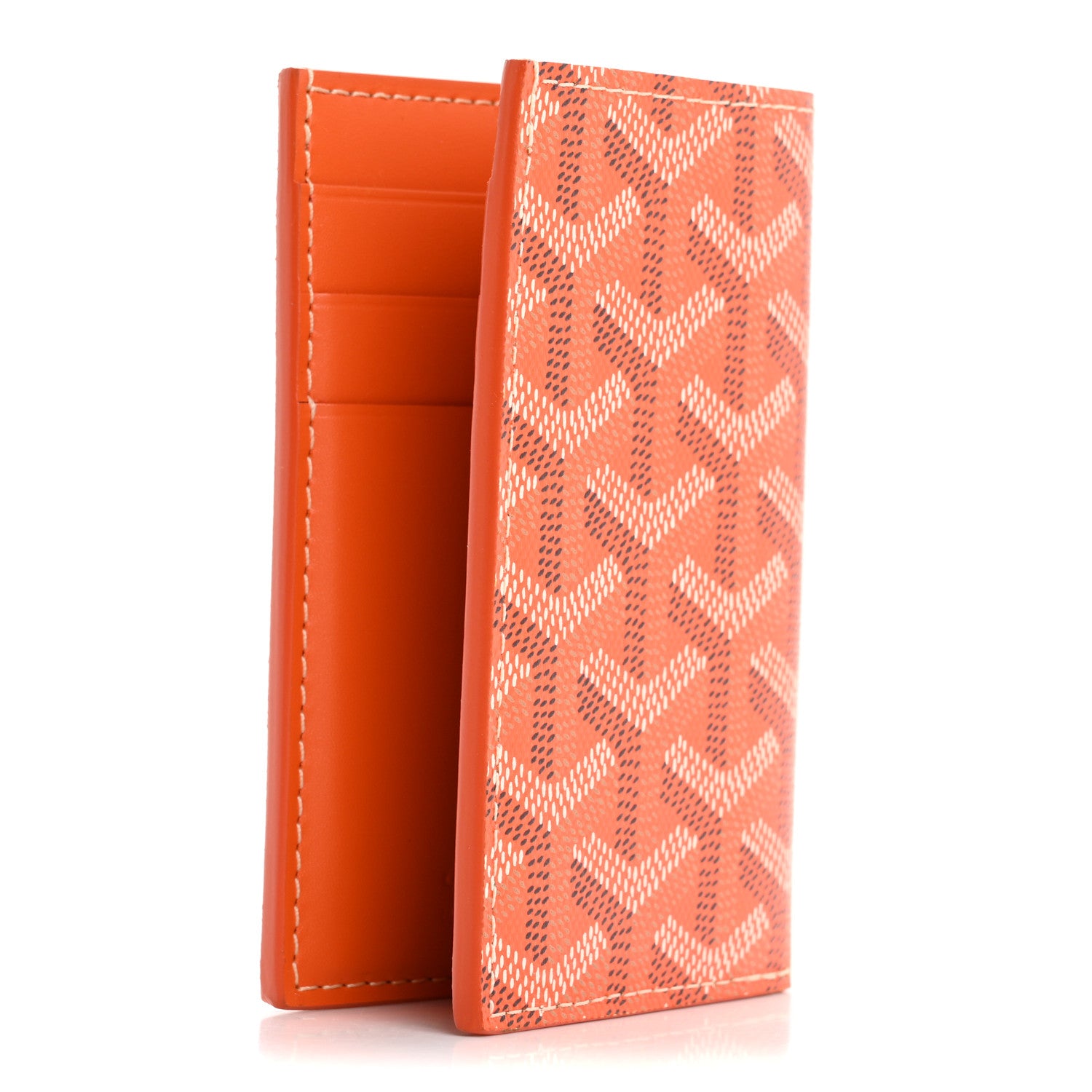 Goyard Goyardine Saint Pierre Card Holder Orange 3 of 11