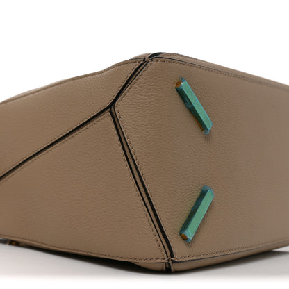 Loewe Grained Calfskin Medium Puzzle Bag Sand 8 of 9