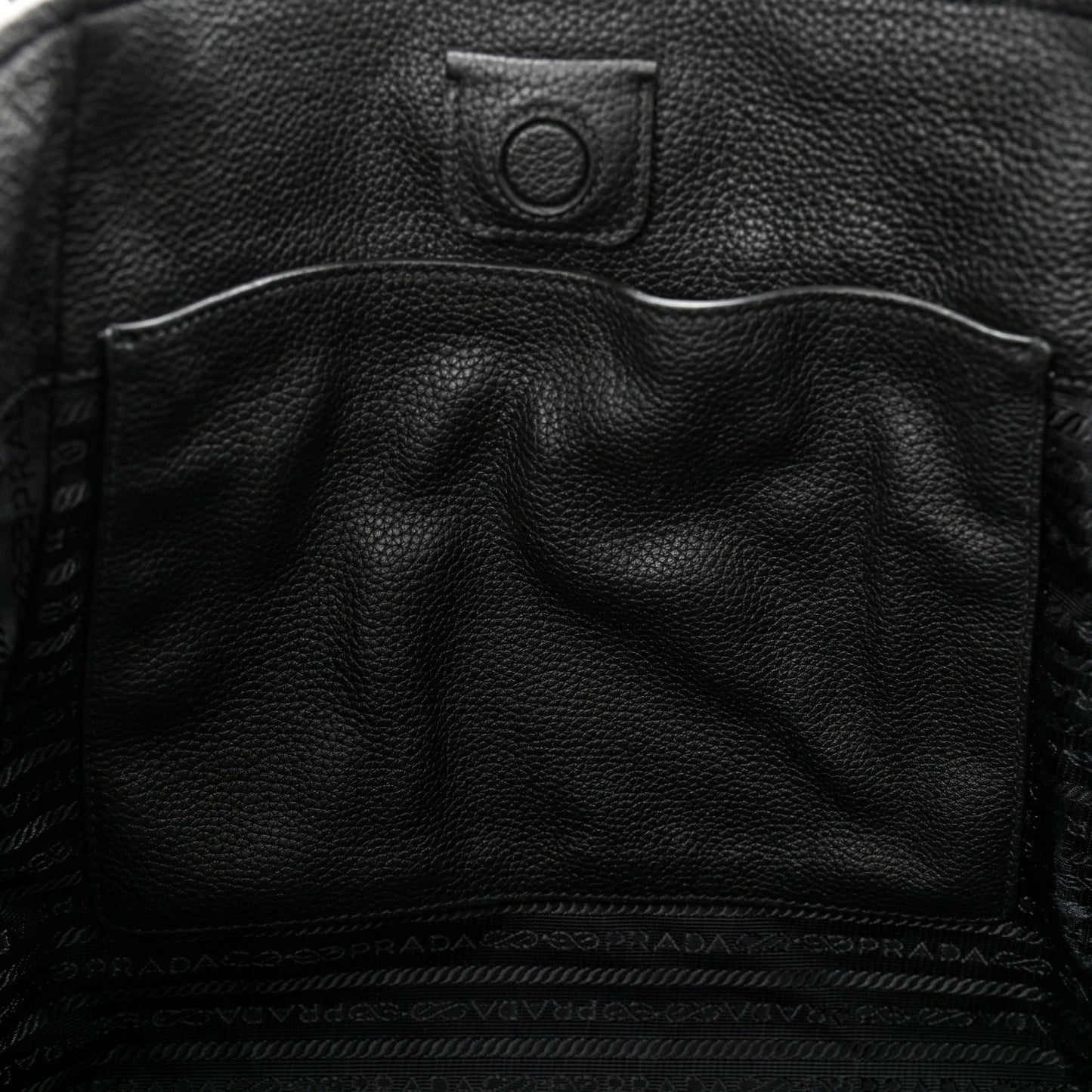 Vitello Daino Tote Black