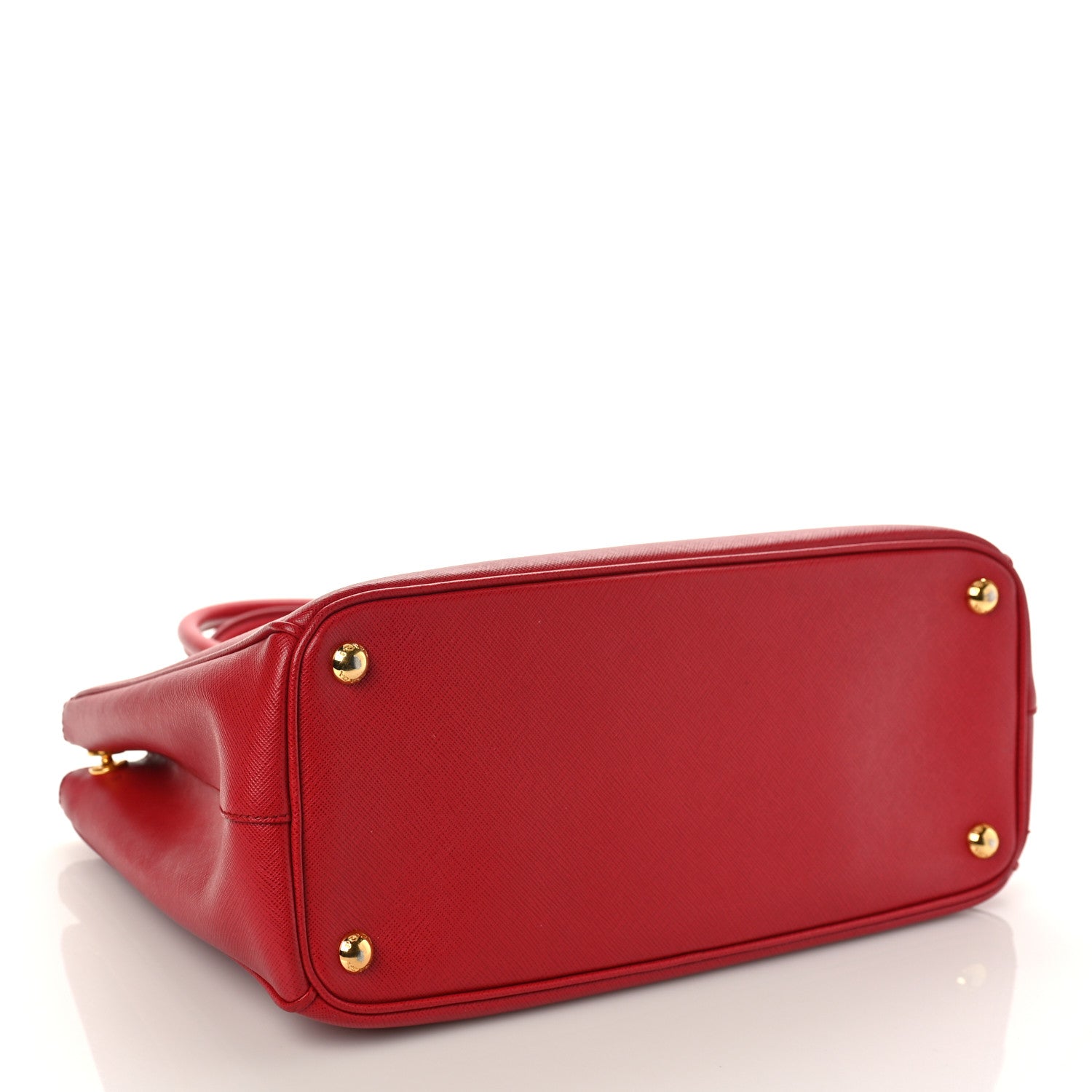 Prada Saffiano Medium Galleria Double Zip Tote Fuoco 4 of 8