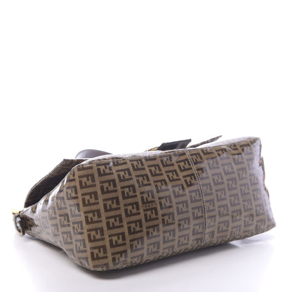 Fendi Vinyl Zucchino Mama Baguette Tobacco 4 of 9