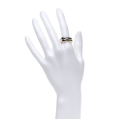 Cartier 18K Pink Yellow White Gold Classic Trinity Ring 56 7.5 2 of 6