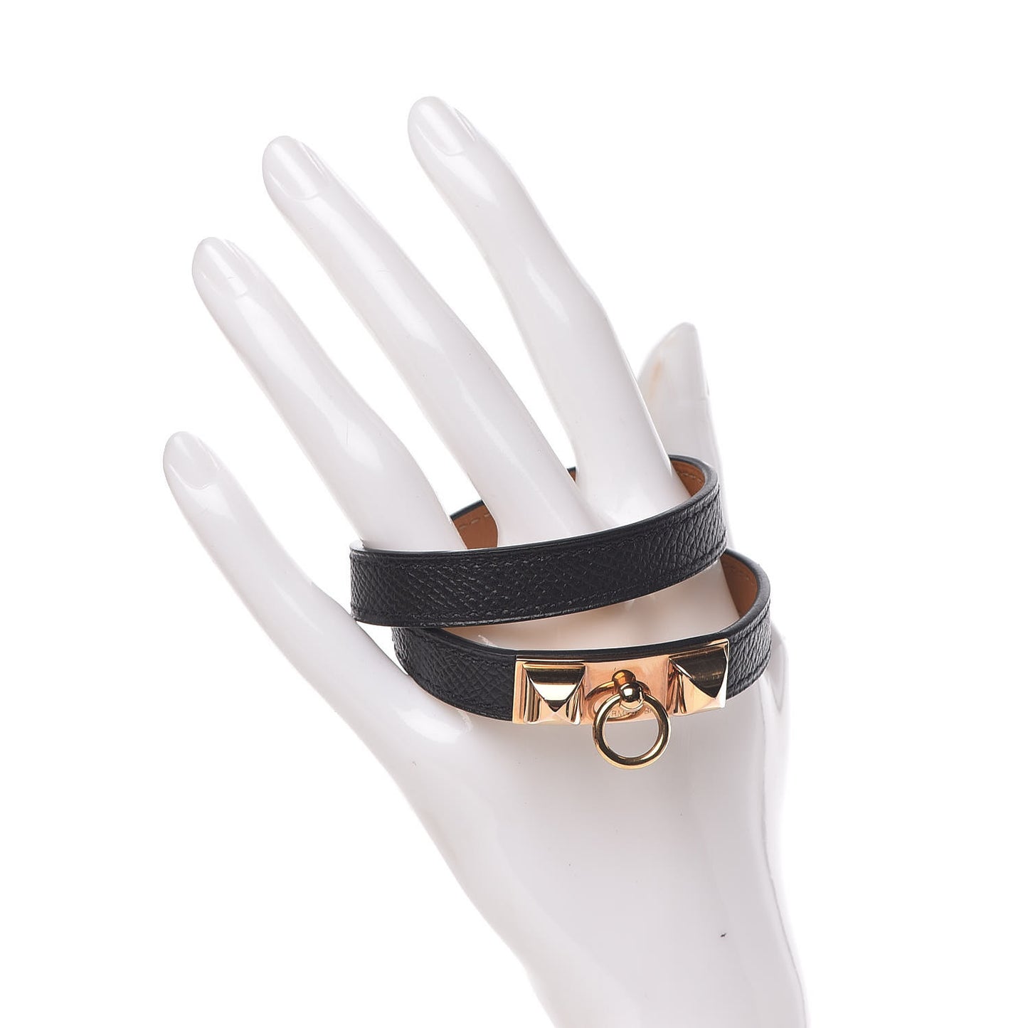 Epsom Rivale Double Tour Bracelet S Black