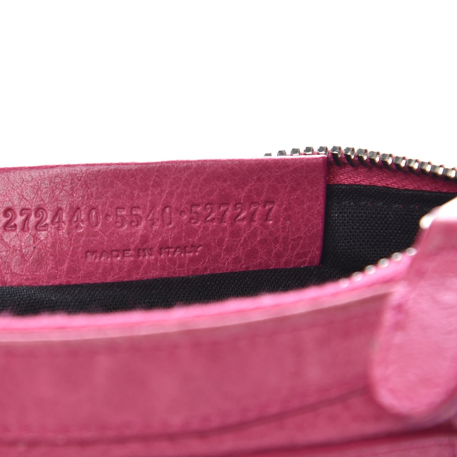 Balenciaga Agneau Giant 12 M Porte-Monnaie Coin Purse Cyclamen 7 of 8