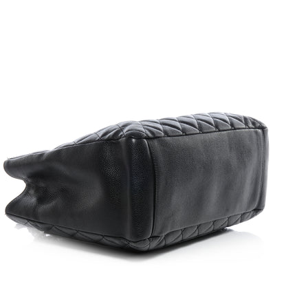 Chanel Caviar Grand Shopping Tote GST Black 4 of 7