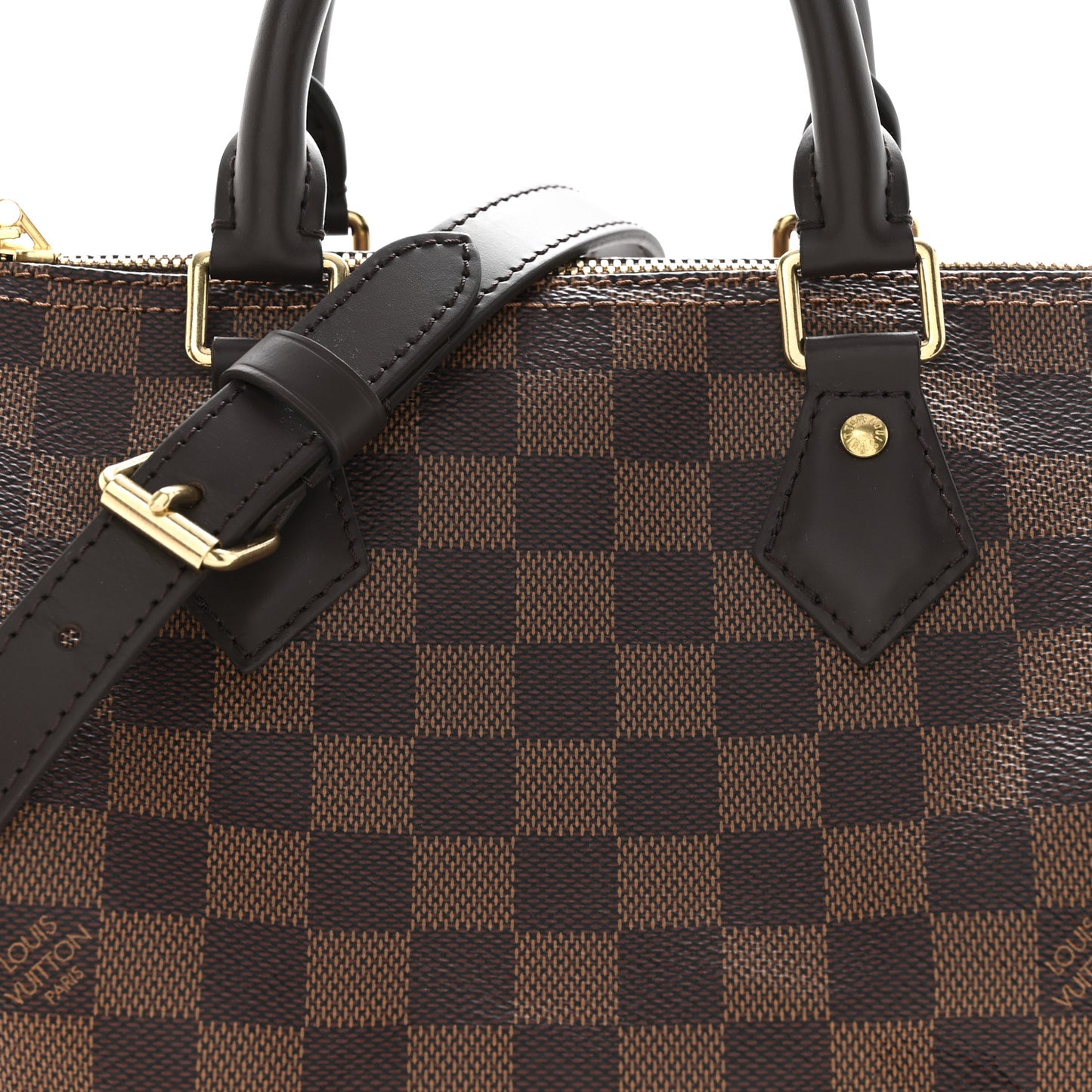 Damier Ebene Speedy Bandouliere 25