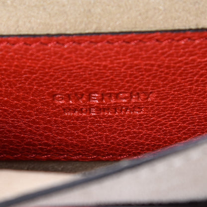 Givenchy Goatskin Suede Nano GV3 Belt Bag Pop Red Sand 6 of 7