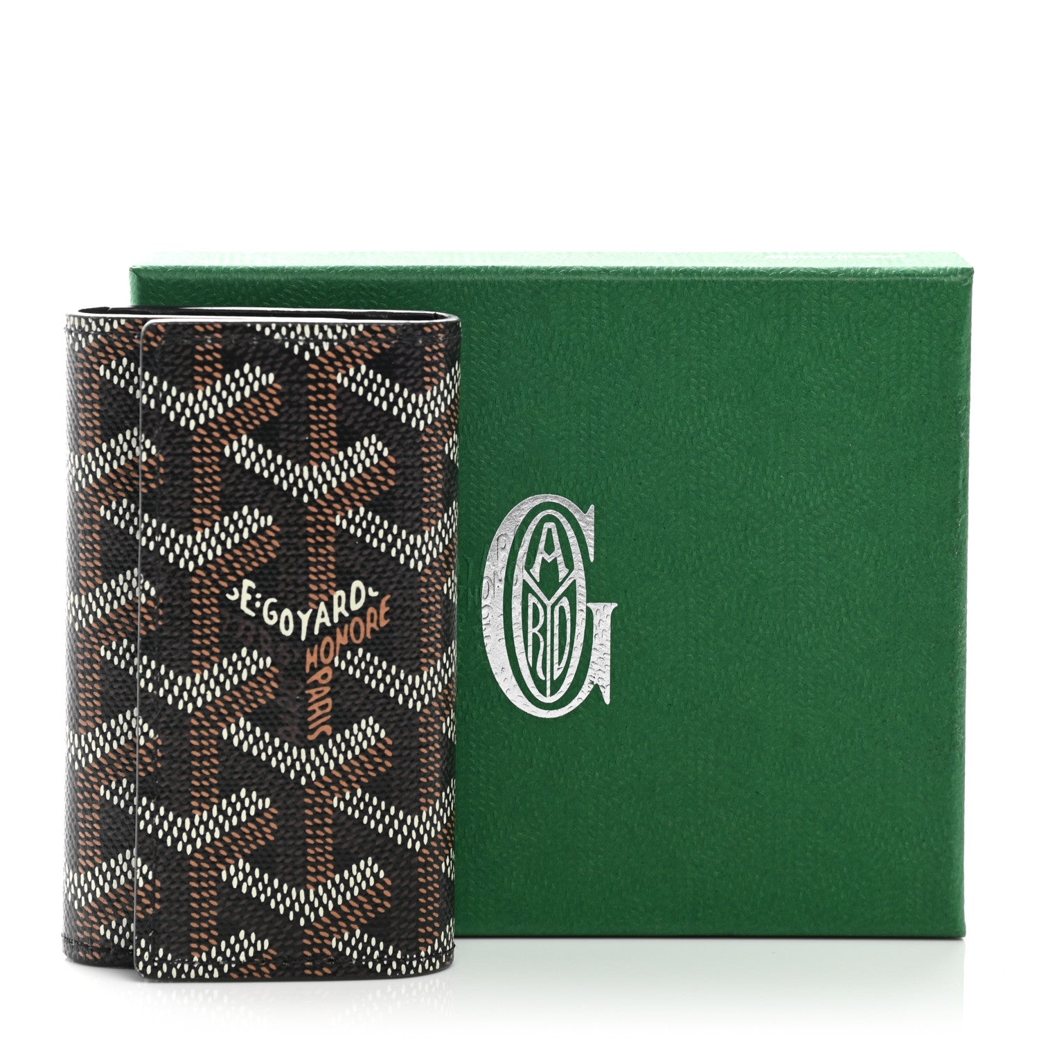 Goyard Goyardine Saint Michel 6 Key Holder Black 8 of 8
