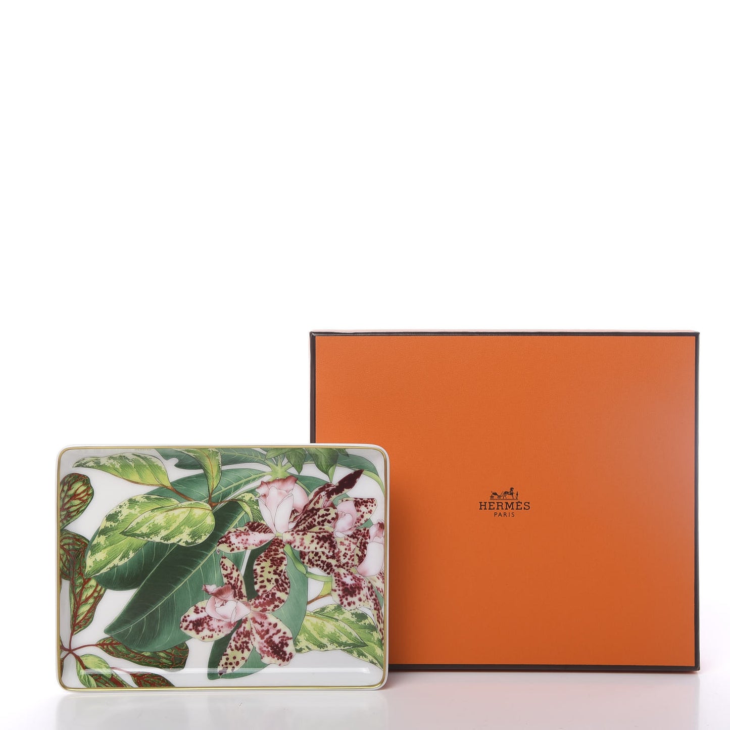 Porcelain Small Passifolia Tray N°1