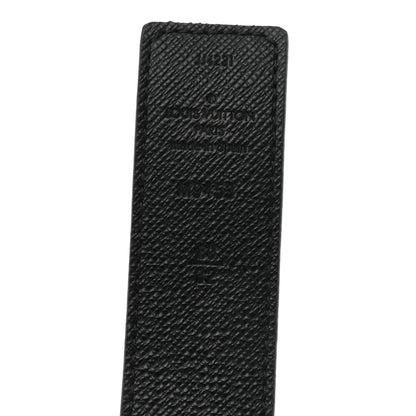 Louis Vuitton Calfskin Monogram LV Initiales Reversible Belt 80 32 Black 5 of 7