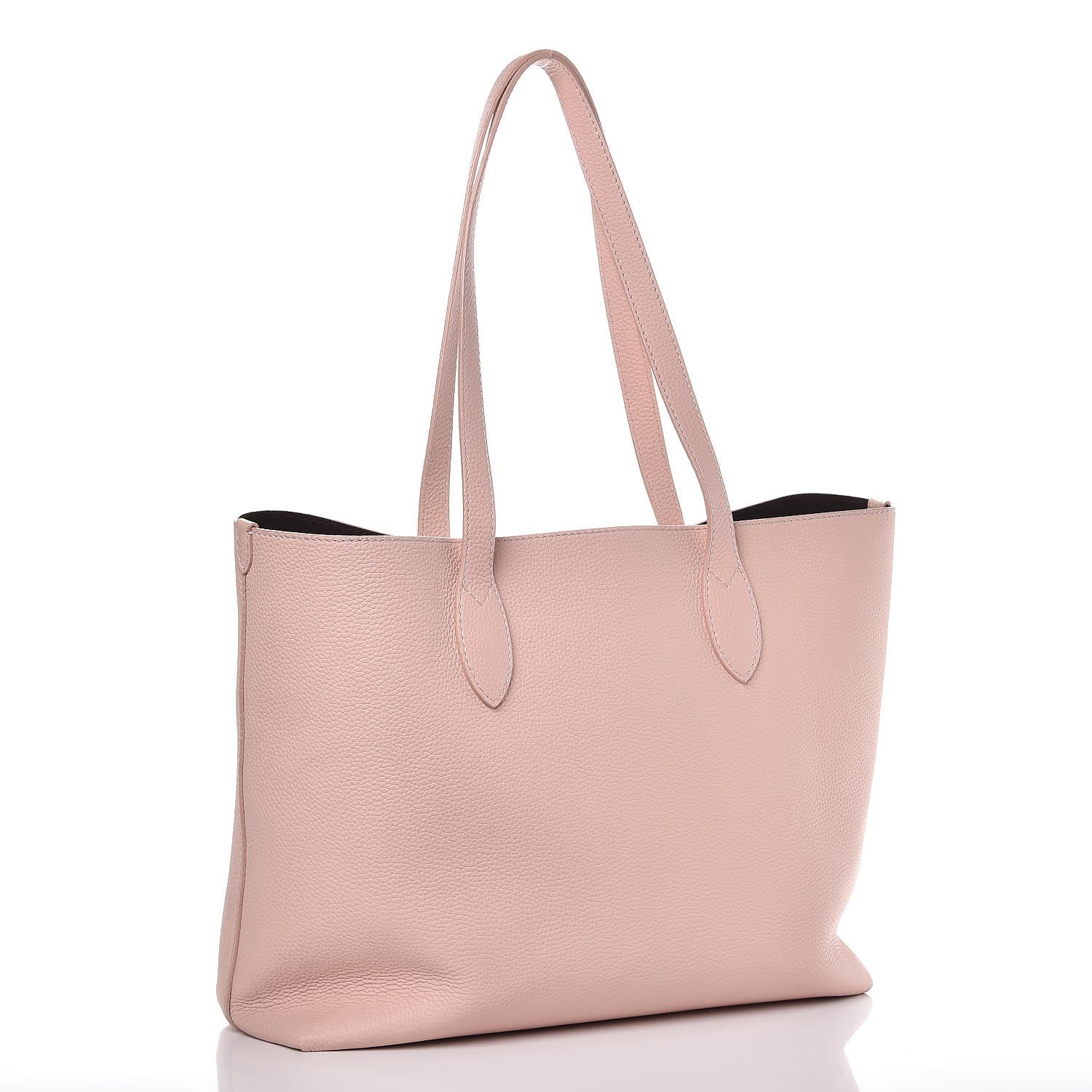 Burberry Grainy Calfskin Remington Tote Pale Ash Rose 3 of 7