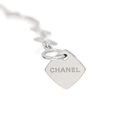 Chanel 18K White Gold Coco Crush Station Bracelet 4 of 5