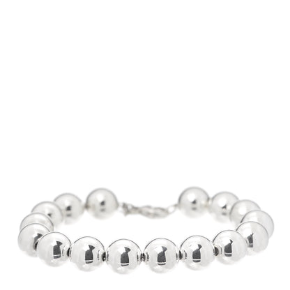 Tiffany Sterling Silver 10mm HardWear Ball Bracelet 1 of 7