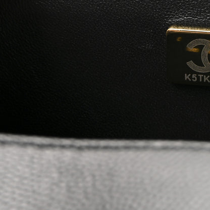 Chanel Caviar Quilted Medium Boy Flap Black 7 of 10