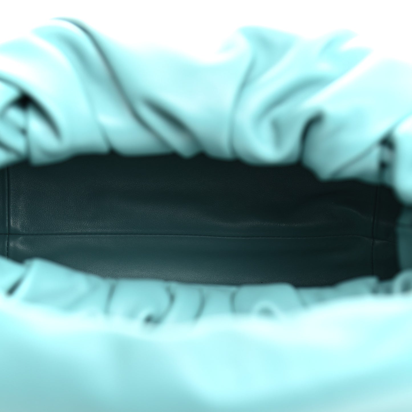 Smooth Butter Calfskin Small The Shoulder Pouch Linoleum