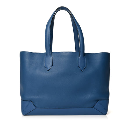 Hermes Evercolor Epsom Maxibox Cabas 30 Blue Agate 1 of 11